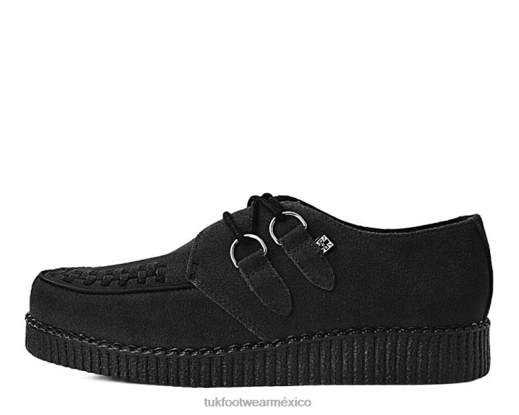 mx T.U.K. Footwear mujer creeper bajo viva de gamuza sintética negro 6ZJ4Z68 calzado