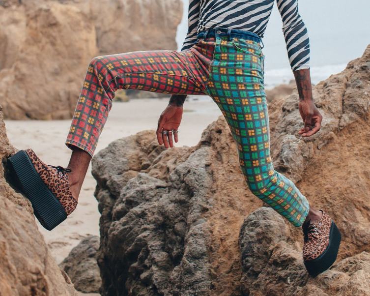 mx T.U.K. Footwear mujer estratocreeper clásico de tela leopardo 6ZJ4Z76 calzado