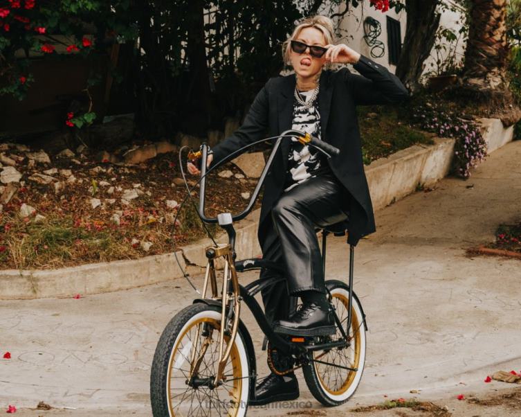 mx T.U.K. Footwear mujer puntera viva baja creeper negro 6ZJ4Z38 calzado