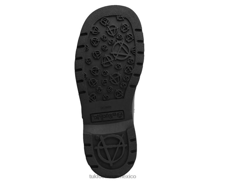 mx T.U.K. Footwear mujer cara de gatito mjs negro 6ZJ4Z133 calzado