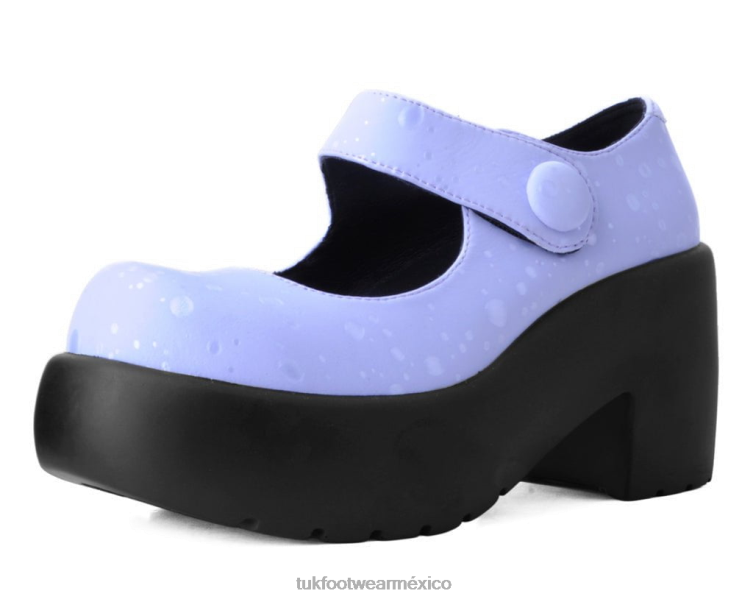 mx T.U.K. Footwear mujer merceditas burbuja gota de agua púrpura 6ZJ4Z88 calzado