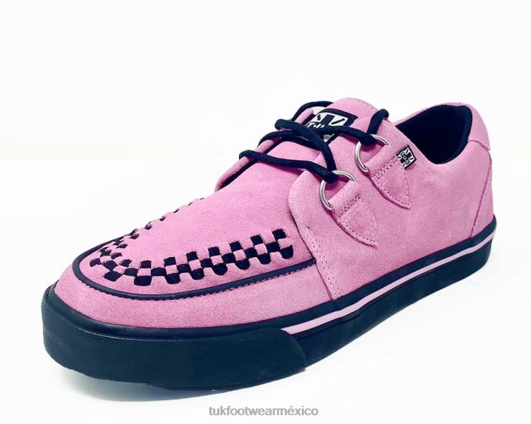 mx T.U.K. Footwear mujer zapatilla de ante rosa 6ZJ4Z251 calzado